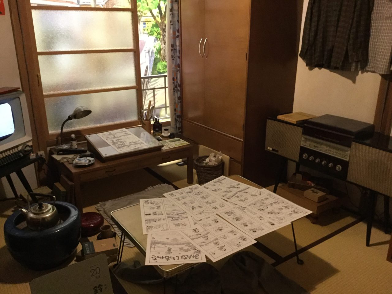 Tokiwa-so:Die Wohnungen legendärer Karikaturisten